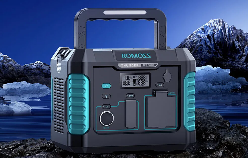 Buy Romoss RS500 Thunder Series Portable Power Station, 500W, 400Wh
